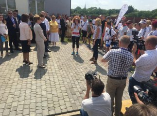Марина Порошенко вже на Закарпатті