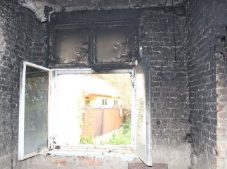 У мікрорайоні "Черьомушки" у Мукачеві горів житловий будинок
