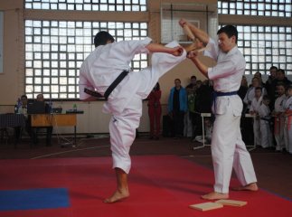 У Мукачеві відкрили чемпіонат Закарпаття з кіокушинкан-карате (ФОТО)