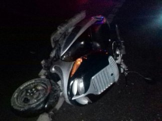 Під ранок в Ужгороді затримали скутериста, який гасав містом без документів