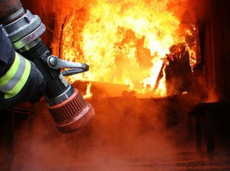У Мукачеві по вулиці Валенберга горіло кафе