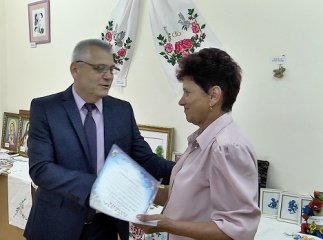 До Дня медика в обласній інфекційній лікарні відбулась виставка вишиванок