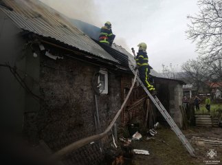 У селі на Хустщині горіла літня кухня