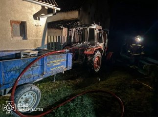 Ґазда залишився без техніки через нічний інцидент на Берегівщині