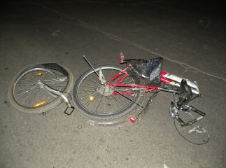 На Хустщині водій збив велосипедиста на смерть