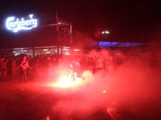 У французькому Ліоні ледь не підпалили фан-зону