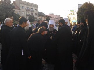 У День Незалежності України Мукачево відвідав Блаженніший Онуфрій