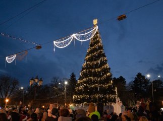 Ялинка в Мукачеві