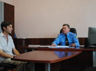 Головний ДАІшник області на прийомі в Мукачеві розповів про світлофор, який встановлять на перехресті Духновича та Садової (ФОТО)