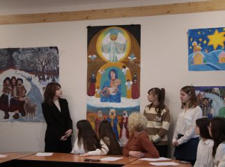 В області відкрили виставку дитячих робіт «Колядує Закарпаття»