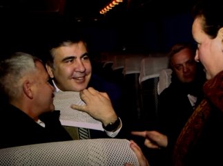 Саакашвілі у Фейсбуці оприлюднив відео розмови із закарпатськими активістами