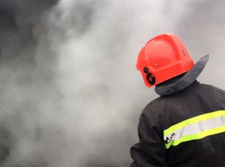 На Закарпатті згорів гараж та автомобіль AUDI Q7