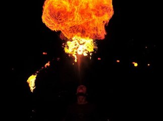 Міжнародний фестиваль вогняного мистецтва стартував в Ужгороді