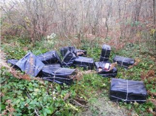 Прикордонники завадили контрабандному вивезенню 8,5 тисяч пачок цигарок