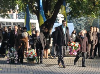 У Виноградові відбулися урочистості з нагоди 71 річниці визволення міста від німецько-фашистських загарбників