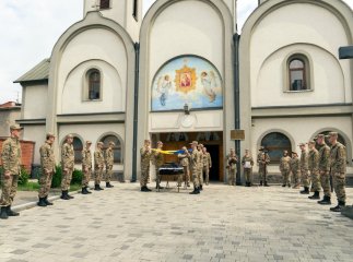 В області попрощалися із полеглим захисником В області попрощалися із полеглим захисником