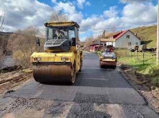 В області ремонтують одну з доріг місцевого значення