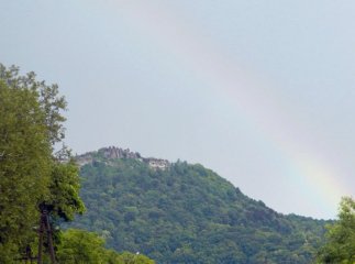 Замкову гору в Хусті освітлять прожекторами