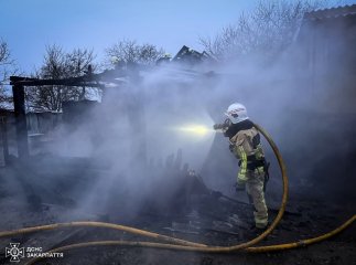 В одному із сіл Мукачівського району спалахнула пожежа