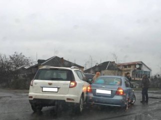 У Мукачеві зіткнулись дві іномарки