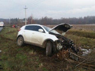 Поліція оприлюднила фото з місця резонансної ДТП на трасі Київ-Чоп, що на Закарпатті
