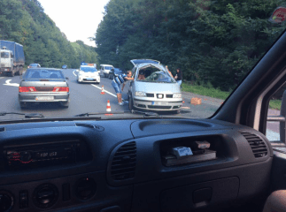 ДТП неподалік Мукачева: зіткнулись позашляховик "Тойота" та легковий "Сеат"