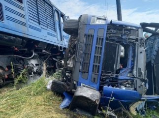 Аварія за участі потяга: подробиці від поліції