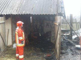 Сало стало причиною пожежі на Перечинщині