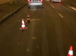 В Ужгороді чоловік втік з місця крадіжки і потрапив у ДТП