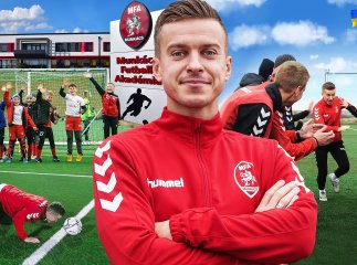 Ведучий програми "Трендець" побував у "Мункач футбольній академії"