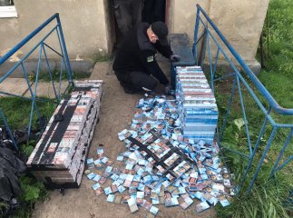 У вантажному потязі виявили масштабну партію контрабанди