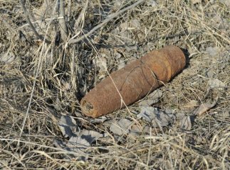 На узбіччі дороги в кущах чоловік знайшов вибухівку