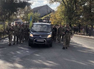 У Перечині провели в останню путь загиблого військового