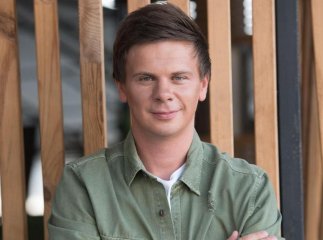 Відомий телеведучий Дмитро Комаров приїхав у Мукачево