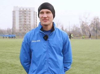 Зимовий новачок «Минаю» поділився враженнями від першого тренування