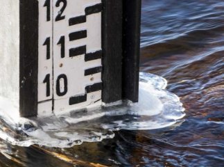 Через потепління вода в річках Закарпаття піднялася