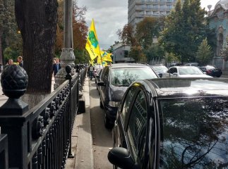 Закарпатські "пересічники" протестують під Верховною Радою