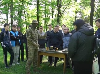 Для мукачівських старшокласників провели навчально-польові збори