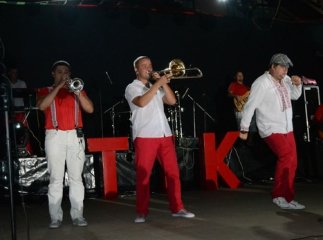 У Тячеві на Поштовій площі виступили DZIDZIO, Лама та ТІК (ФОТО)