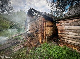 Дитина ледь не загинула під час пожежі: подробиці Дитина ледь не загинула під час пожежі: подробиці