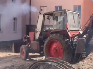 Як у Мукачеві триває ремонт поліклініки