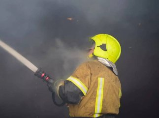 На Рахівщині під час пожежі врятували чоловіка