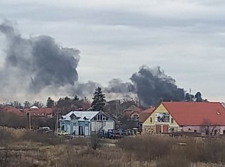 Клуби чорного диму: відомо, що горіло у Мукачеві