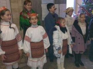 Колядники завітали й до Мукачівського міського відділу міліції (ФОТО)