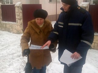 У Чопі рятувальники вчили громадян правилам пожежної безпеки