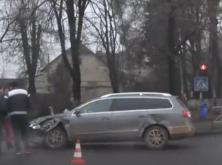 В Ужгороді зіткнулись дві іномарки