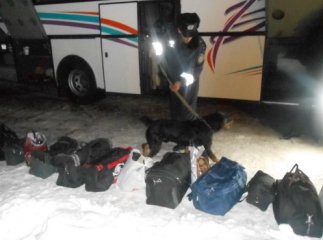 Вибухотехніки не знайшли вибухівки в автобусі, який прямував на євромайдан (ФОТО)