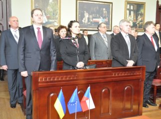 Делегація з Чехії відвідала обласну дитячу клінічну лікарню Мукачева