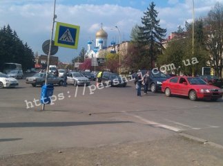 В Ужгороді сталися дві аварії