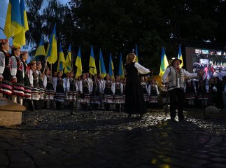 Світанок на Закарпатті зустріли молитвою за Україну Світанок на Закарпатті зустріли молитвою за Україну